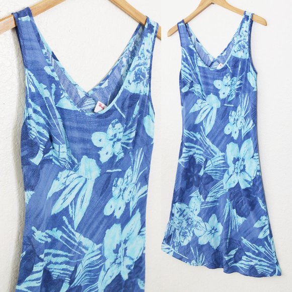 Jams World Dresses Hula Moon By Jams World Blue Bali Hawaiian